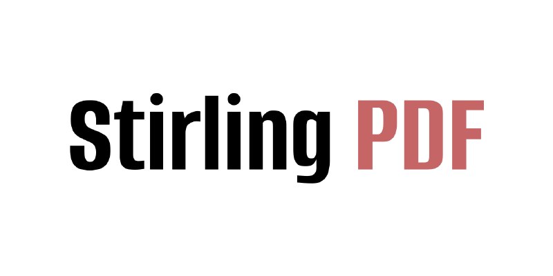 GitHub - Stirling-Tools/Stirling-PDF: #1 PDF Application on GitHub that lets you edit PDFs on any device anywhere