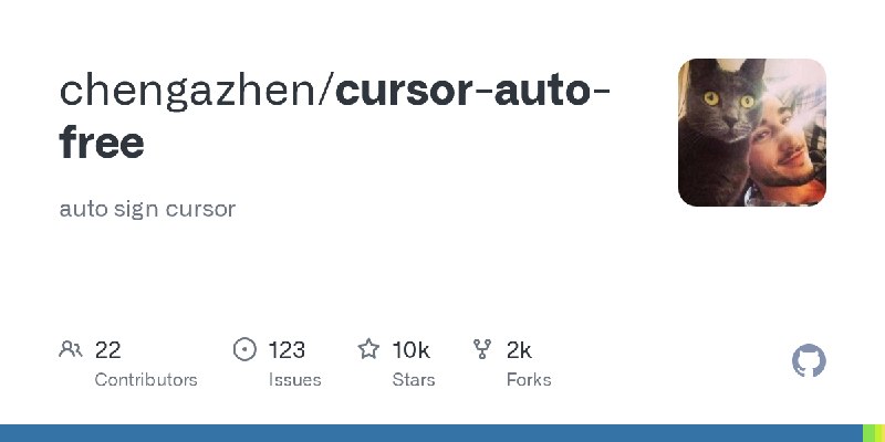 GitHub - chengazhen/cursor-auto-free: auto sign cursor