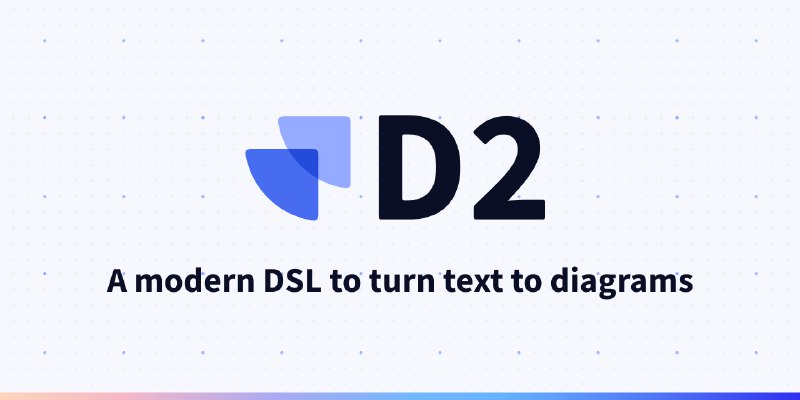 GitHub - terrastruct/d2: D2 is a modern diagram scripting language that turns text to diagrams.
