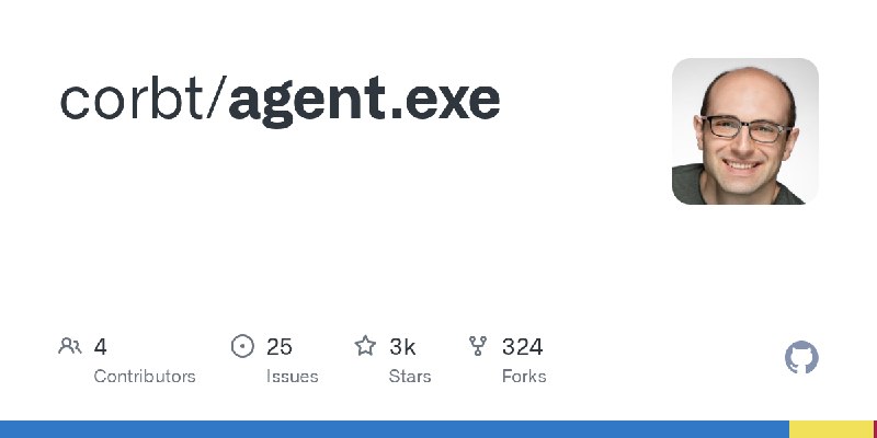 GitHub - corbt/agent.exe