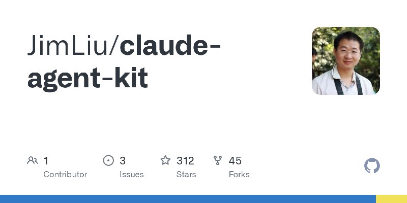GitHub - JimLiu/claude-agent-kit